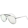 Thom Browne unisex TB015LTDBLKGR gafas de sol aviador 62/15/144 mm