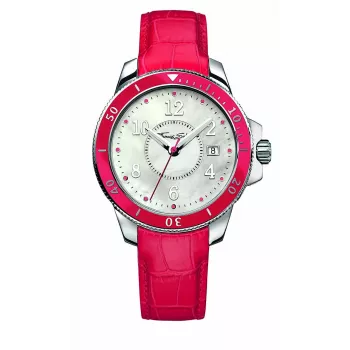 THOMAS SABO Rebel at Heart Reloj cronógrafo de cuarzo unisex 44 mm negro acero inoxidable y piel