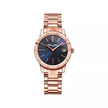 Reloj THOMAS SABO mujer WA02152652093 33mm malla de acero inoxidable oro rosa