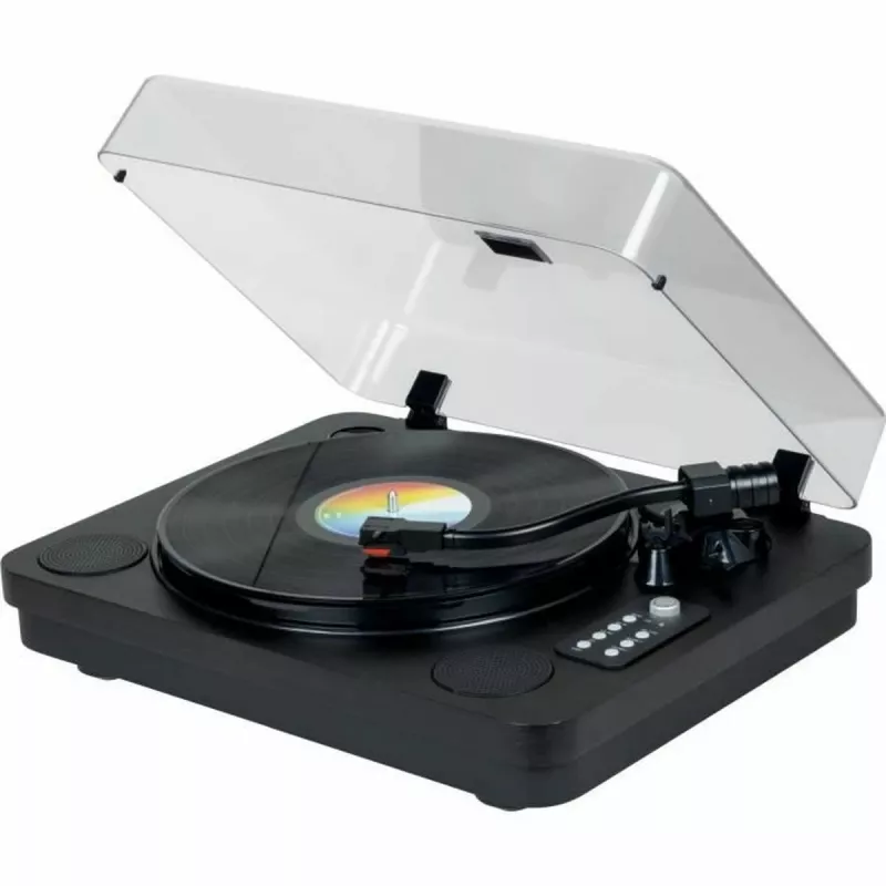 THOMSON TT650BT tocadiscos con altavoces integrados, grabación en USB, negro
