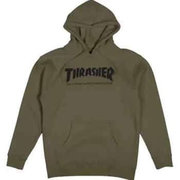 Sudadera con capucha Thrasher Skate Mag Army Green S