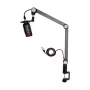Pie de micrófono jirafa XLR THRONMAX Caster Stand
