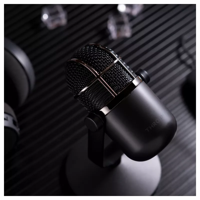 THRONMAX Mdrill Dome Jet Black micrófono de condensador USB 48kHz