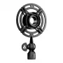THRONMAX P2 set de soporte amortiguador metálico para Absima P2 Serie coches RC, aluminio fresado CNC, Negro, 2 uds.