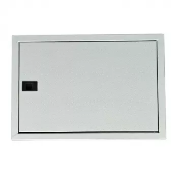 TIBOX AS116 Armario de distribución de superficie 440x300x115mm, 16 módulos, puerta transparente, interior