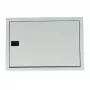 TIBOX AS116 Armario de distribución de superficie 440x300x115mm, 16 módulos, puerta transparente, interior