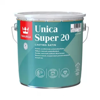 Tikkurila Unica Super 20 Pintura alquídica semibrillante 2.7L