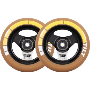 Tilt Stage I Pro Scooter Wheels pack de 2 Gold Stripe