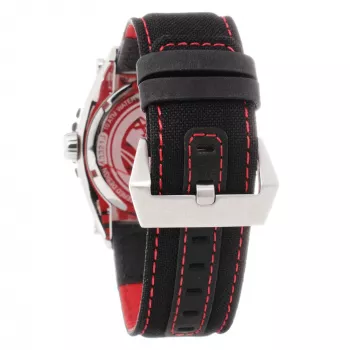 Timberland Reloj analógico de cuarzo para hombre 13331STB13PNN 45mm caja de acero inoxidable correa de piel marrón