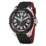 Timberland Reloj hombre Henniker II analógico de cuarzo 45mm esfera azul correa de piel marrón 13321JS-12PNN
