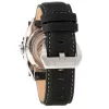 TIMBERLAND reloj de hombre analógico de cuarzo Henniker II 45mm caja de acero inoxidable correa de piel marrón