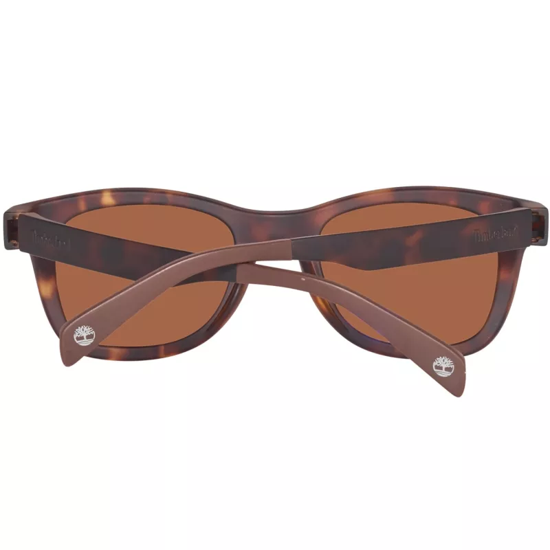 Timberland Gafas de sol hombre TB9080-5052H Havana verde rectangulares