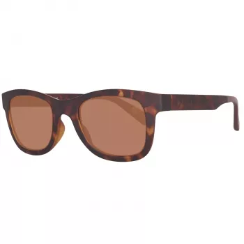 Timberland Gafas de sol hombre TB9080-5052H Havana verde rectangulares