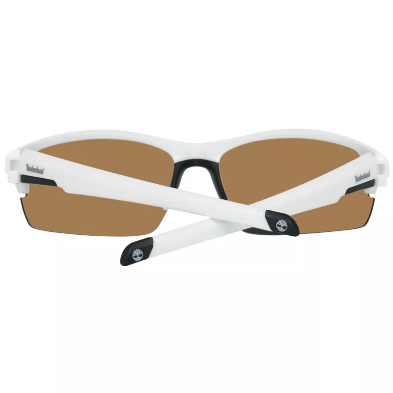 Timberland Gafas de sol hombre TB9173-7021D - Montura negro mate, lentes polarizadas verdes