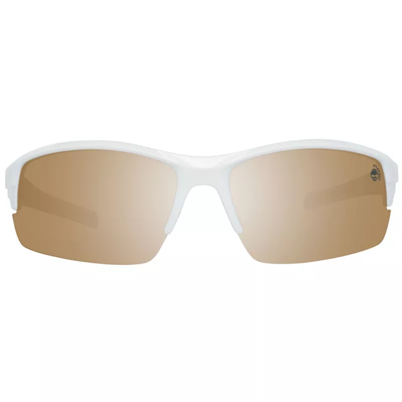 Timberland Gafas de sol hombre TB9173-7021D - Montura negro mate, lentes polarizadas verdes