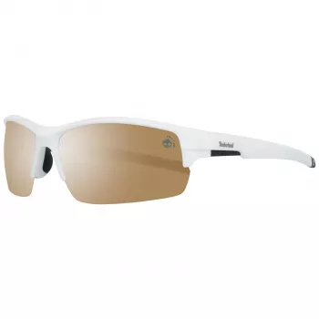 Timberland Gafas de sol hombre TB9173-7021D - Montura negro mate, lentes polarizadas verdes