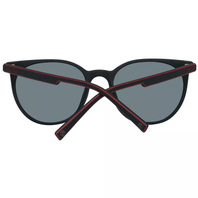 TIMBERLAND Gafas de sol de hombre TB9176-5302D - Montura negra mate, lentes grises polarizadas, 53mm