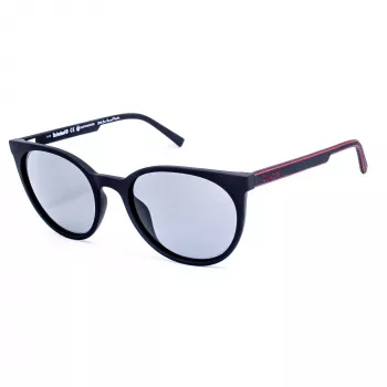 TIMBERLAND Gafas de sol de hombre TB9176-5302D - Montura negra mate, lentes grises polarizadas, 53mm