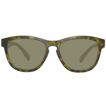 Timberland Gafas de sol polarizadas de hombre TB9102-5455R - Montura negro mate, lentes verdes