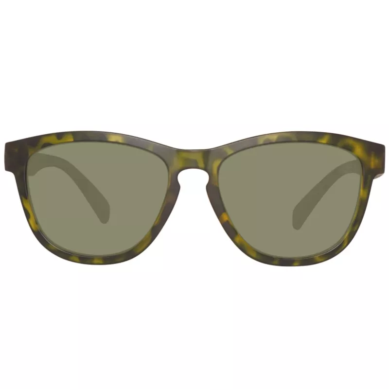 Timberland Gafas de sol polarizadas de hombre TB9102-5455R - Montura negro mate, lentes verdes