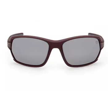 Timberland hombre TB92456667D gafas de sol polarizadas - montura negra mate, lentes verdes, 66/18/125 mm