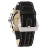 TIMBERLAND reloj hombre Henniker II 133317JS11NNN 45mm caja de acero inoxidable esfera negra correa de piel marrón cuarzo