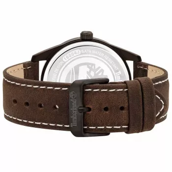 Reloj de hombre TIMBERLAND TBL16004JYU03 43mm esfera azul correa de piel marrón