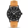 Timberland reloj hombre TDWGB2201504 Henniker II 42 mm esfera azul correa de piel marrón cuarzo