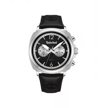 Timberland reloj de hombre TDWGF0028202 Henniker II 43,5mm esfera azul correa de piel marrón