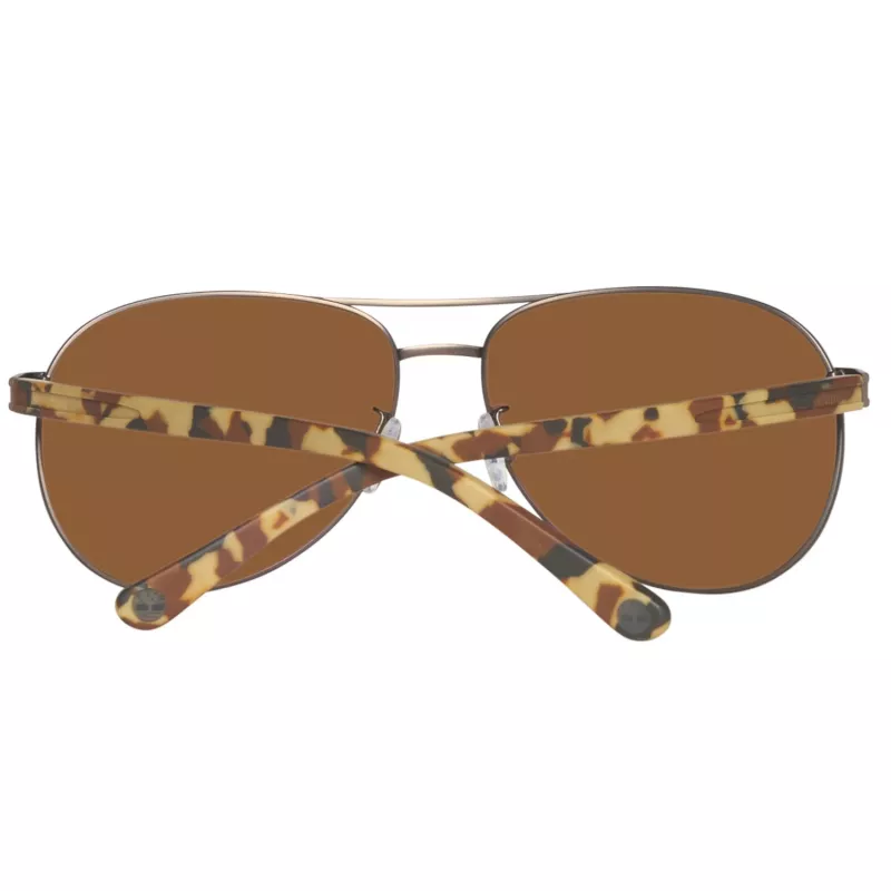 Timberland TB9086-6249H Gafas de sol polarizadas para hombre negro mate verde 62mm
