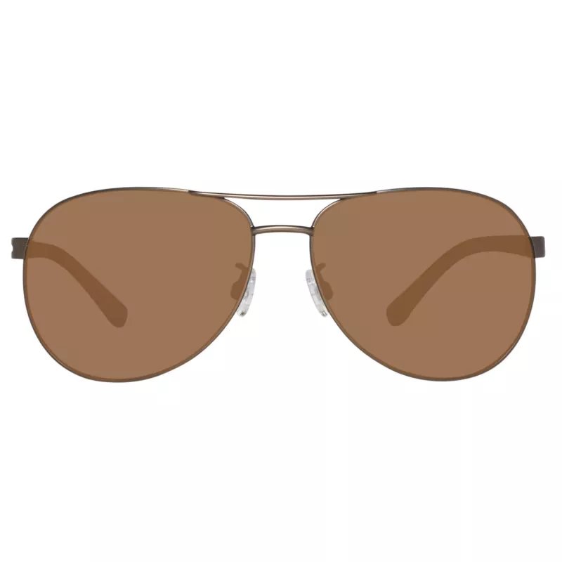 Timberland TB9086-6249H Gafas de sol polarizadas para hombre negro mate verde 62mm