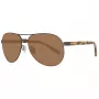 Timberland TB9086-6249H Gafas de sol polarizadas para hombre negro mate verde 62mm