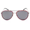 TIMBERLAND Gafas de sol unisex TB9118-6068D - Montura rectangular Havana polarizada lentes marrones