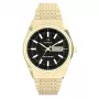Reloj para hombre Timex Expedition North Field Post Solar 42mm - esfera negra, correa de piel marrón, cuarzo solar
