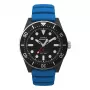 Timex Expedition North Field Post Solar reloj de hombre TW2Y02500 - 43 mm esfera negra, correa de tela verde, cristal de zafiro