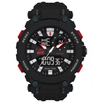 TIMEX reloj digital de cuarzo para hombre TW5M52800 50mm caja de resina correa de resina negra