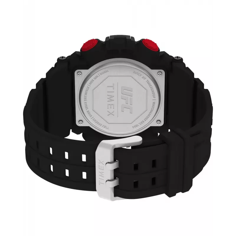 TIMEX Reloj digital de hombre cuarzo TW5M53700 50mm negro resina silicona
