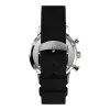 Timex Reloj de hombre Expedition Scout TW2W60300A analógico de cuarzo - 43mm, esfera negra, correa de piel marrón, luz nocturna INDIGLO