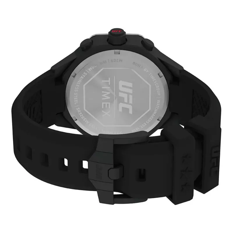 Timex hombre TW2V87200 Expedition North Field Post reloj - 44mm cuarzo solar, caja de acero inoxidable, correa de tela verde