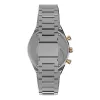 Timex Hombre TW2W64200 Reloj de cuarzo con correa de piel marrón y esfera negra, 40mm
