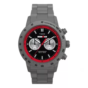 Reloj Timex hombre TW2Y02000 Expedition North Field Post Solar 44mm - esfera negra y correa de tela ecológica