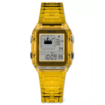 TIMEX reloj de hombre TW2W96600 32,5mm cuarzo analógico correa de piel esfera negra caja plateada INDIGLO