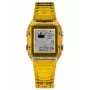TIMEX reloj de hombre TW2W96600 32,5mm cuarzo analógico correa de piel esfera negra caja plateada INDIGLO