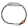 Timex Unisex TW2Y46800 Reloj de cuarzo 34mm plata azul acero inoxidable