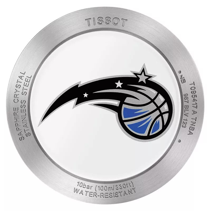 TISSOT T-Classic PR 50 cronógrafo de hombre 42mm esfera plateada correa de piel marrón