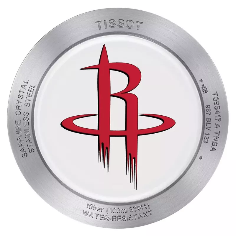 TISSOT T-Sport Chrono XL Classic reloj hombre 42mm esfera plateada correa textil azul cronógrafo cuarzo suizo T09541717037