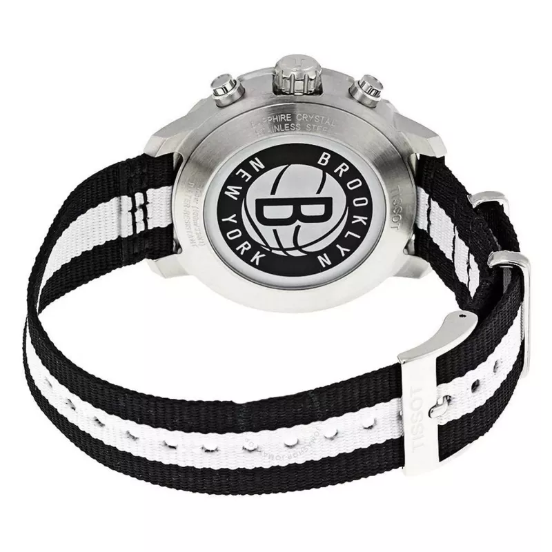 TISSOT T-Sport PRC 200 Reloj cronógrafo 42mm correa de caucho azul T095417170371