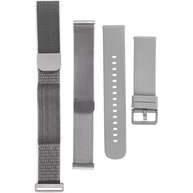 Titmo Loop I-110 Smartband plateado con ECG, HRV, FC, PA, SpO2, IP68