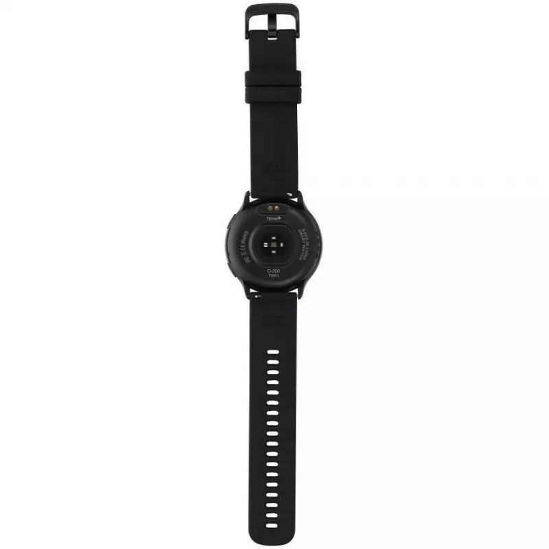 TITMO O-200 smartwatch con AMOLED, GPS, brújula, Bluetooth, pulsómetro, IP68, 400 mAh, negro