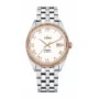 TITONI Airmaster Reloj automático suizo de hombre 878SRG-657 41mm Oro rosa PVD Acero inoxidable Piel marrón